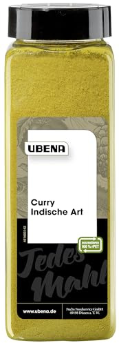 Ubena Curry Indische Art 500 g Currypulver Indisches Gewürz, Curry-Gewürzmischung zum Kochen, für Reis, Hühnchen, Nudeln, Wok-Gemüse, Menge: 1 Stück | Currypulver | Indisches Gewürz | Für Reis, Hühnchen, Nudeln, Wok-Gemüse | Für Großverbraucher, Gastronomie und Restaurants