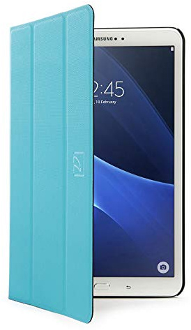 Tucano TRE Foliohülle Hartschalencase Case Schutzhülle für Samsung Galaxy Tab A6 10.1, Tab A 2018 Modell, Blau