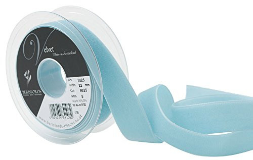Berisfords Velvet Ribbon, Hortensia, 10.2 x 3 x 10.2 cm