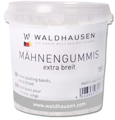 WALDHAUSEN Mähnengummis transparent extra breit 150g