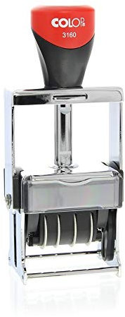 Datumstempel Colop Expert Line 3160 custom (41x24 mm - 2 Zeilen) mit individueller Textplatte