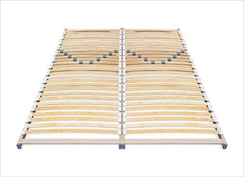 ECOFORM Lattenrost MIT Härtegradregulierung 140/160/180/200cm x 200 - vom Hersteller (180 x 200 cm)
