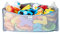 Munchkin High'n Dry Baby Bath Toy Storage Basket| Hanging Bath Tidy for Corner Bath Wall| Soft Baby Bath Caddy & Bath Organiser Rack| Shower & Bath Toy Holder| Bathroom Toy Net with Suction Cups
