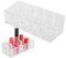 Yinhing Lippenstifthalter Organizer, Lippenstift Rack, 10 Raster Transparent Lippenstifthalter Organizer Acryl Kosmetik Display Rack Ständer für Home Beauty Salon