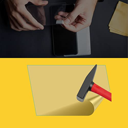 EnWi 2x 9H Displayschutzfolie Zum selber Zuschneiden 297 x 210 mm (DIN A4) | Premium Display-Schutzfolie gegen Kratzer, Stöße und Stürze - Flexible Folie - Einfache Montage ohne Blasen
