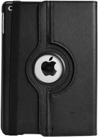 Flyorigin iPad Housse de Protection 9,7 Pouces pour iPad 6 (2018) / iPad 5 (2017) et iPad air 1 / iPad air 2 360 degrés Rotation Intelligente Veille Veille iPad Housse de Protection