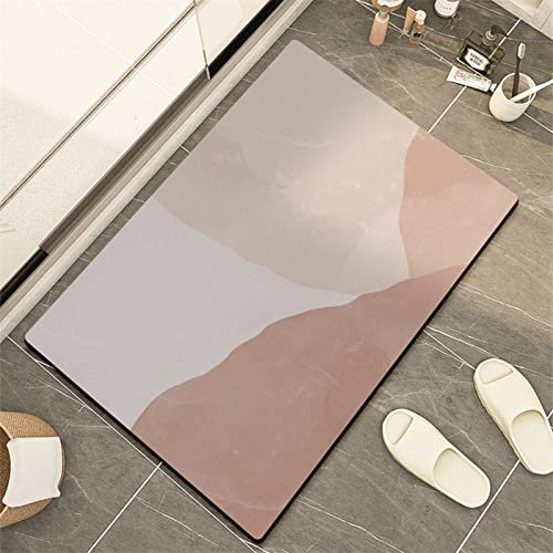 Badezimmerteppich, Badematte Rutschfest, Duschmatte Rutschfest, Duschvorleger, Badvorleger Badteppich Rutschfest Waschbar Teppich Badezimmer, Bathroom Mat, Bath Mat Mats, Bad Teppich, Modern-120x160cm