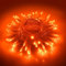 Guirlande lumineuse d'Halloween, guirlande lumineuse orange d'Halloween 3M 30 LED avec fonction de minuterie 6H, pour l'automne, fête à thème Halloween Carnaval, porche, fenêtre, décoration d'automne
