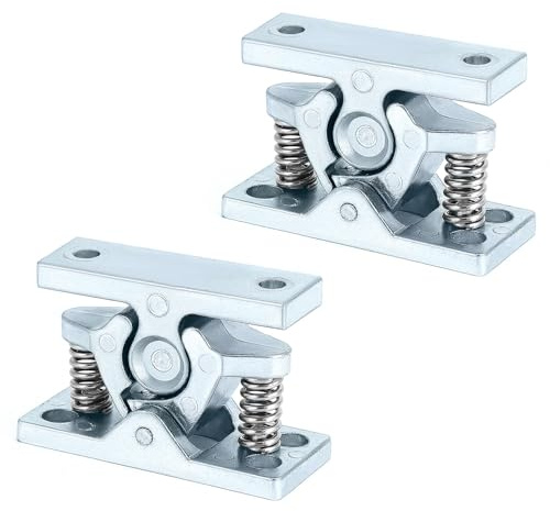 QWORK® 2 Stück Türstopper aus Zinklegierung für Wohnwagen, Boote, Wohnmobile