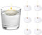 SJUNJIE 6 Pièces Bougie Flottante 3,8 X 1,5 cm Bougie Flottante Blanche DéCorer Bougies Flottantes Convient pour Les Mariages Festivals Fêtes Propositions Restaurants et Salles de Bains