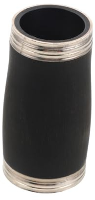 BESTonZON Klarinettenrohr Birne 62mm Schwarz Ersatzteil für Holzblasinstrumente Leichtes Zubehör für Professionelle Klarinettenversorgung und Konzertgebrauch
