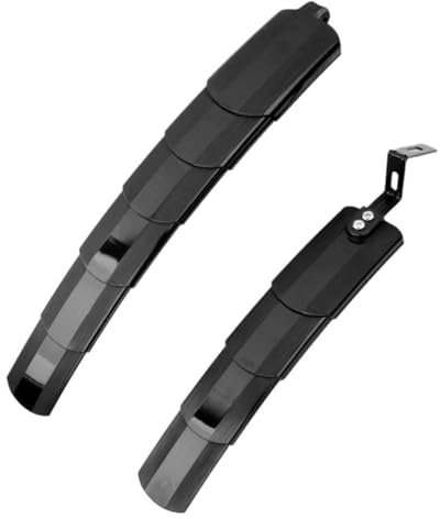 PLAFOPE Set de Garde-Boue Vélo et Arrière Protection Anti-Boue et Pluie Garde-Boue VTT Plastique Installation Facile pour Vélo de Montagne