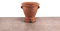 Palatina Werkstatt | hoher Pflanzpokal Amphore aus Terracotta | handgefertigtes Pflanzgefäß Blumentopf Vase Balkon Garten Terrasse (Klein)
