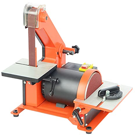 Table Belt Sander Metal Grinding/Polisher Sanding Machine Woodworking Copper Motor Knife Grinder Chamfering Machine