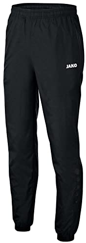 JAKO Kinder Regenhose Team 2.0, Schwarz, 164