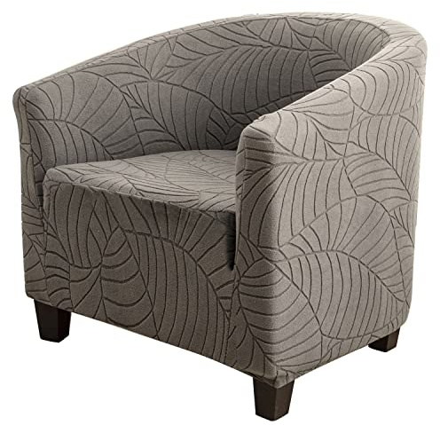 uyeoco Sesselüberwürfe Sesselschoner Sesselbezug Jacquard Clubsessel Elastisch Stretch Sesselhusse für Cafe Stuhl Sessel (Color : #1)
