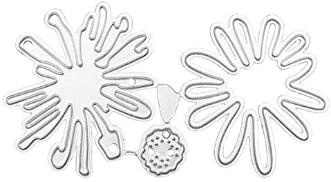 Stencil per goffratura fustellato crisantemo margherita in metallo-per scrapbooking fai da te, album, carte foto-decorazioni fustelle per goffratura fustelle crisantemo margherita da
