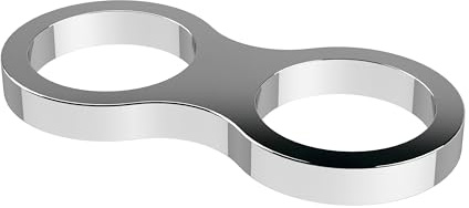 Nuie CIR91 ǀ Modern Bathroom Shower Accessories Universal Hose Retainer for Slide Rail Kits, 10mm x 80mm,