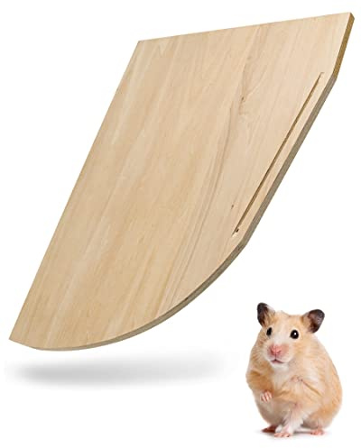 PETGARD Holz-Etage ECKI Giant 40 - Eck-Etage für Heimtier-Käfig - Käfig-Erweiterung aus Holz - Käfig-Zubehör - Holzetage für Mäusekäfig 40x30x1 cm