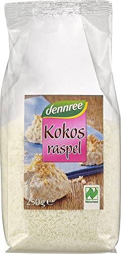 dennree Bio Kokosraspel (2 x 250 gr)