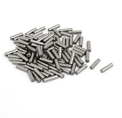 sourcing map 100Stk. 2,5 x 10mm Edelstahl Metall Zylinder Spannstift Zylinderstift Passstift de