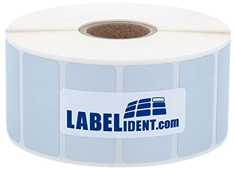 Zebra kompatible Polyester Etiketten, Z-Ultimate 3000T silber - 38 x 19 mm - formatgleich mit Zebra 3006493-3.720 Etiketten für Zebra Drucker auf 25 mm Kern, selbstklebend