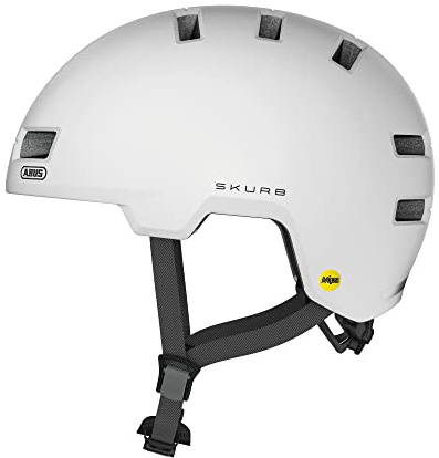 ABUS Stadthelm Skurb MIPS - Fahrradhelm mit zusätzlichem Aufprallschutz - zum Skaten, BMX-Fahren oder Longboarden