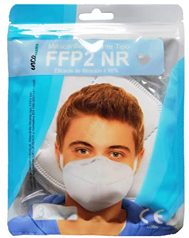 Original Farma Ffp2 Mascarilla Autofiltrante Deschable Adulto Blanca