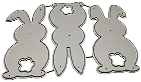 ECMQS (1) Ostern DIY Stanzschablone, Scrapbooking Prägeschablonen Stanzformen Schablonen Für Scrapbooking – 1109
