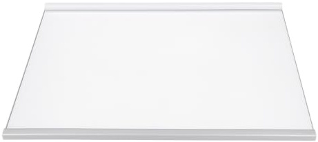 easyPART passend für LG Electronics AHT74413803 Glasplatte oben mit Leisten | für Gefrierteil, für KühlGefrierKombination, SideBySide, Kühlschrank, Gefrierfach, Glasboden, Ablage, Fach, Kühlteil