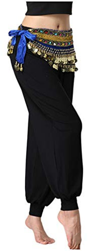 Sudemota Bauchtanz Hüfttuch Rock Frauen Bead Dance Bauch Pailletten Quasten Schal Outfit Kostüm Gürtel Wrap Hüftgürtel Gürtel Männer Dünn (Color : G, Size : One Size)