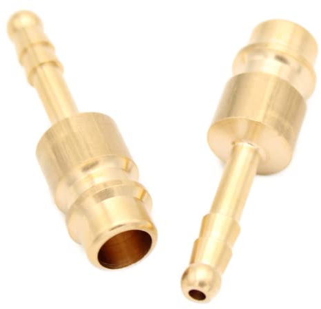 Druckluftkupplung Kupplungsdose Stecker Außengewinde Innengewinde NW 7,2 - G1/8, G1/4, G3/8, G1/2 (Stecker mit Schlauchtülle Ø 4mm)