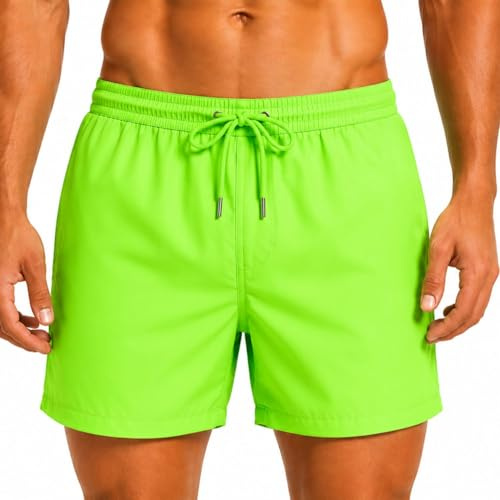 Y CHROMOSOME - Costume Uomo Mare, Tessuto Molto Leggero, Asciugatura Rapida, Costume da Bagno Uomo con Rete Interna, Costume Adatto per Mare, Piscina, con Pratiche Tasche