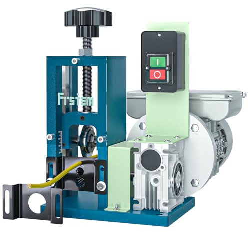 Frstem Automatic Wire Stripper Machine, 180W Electric Wire Stripping Machine for Copper Wires, 0.06-1 60 ft/min with Visible Stripping Depth Reference Recycling Scrap Motorized Wire Stripper Tool