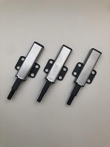 NELI 3er-Set Drucktüröffner (Türdämpfer) für Schubladen und Schränke - Push to open - passend auch für die Möbelserie „Besta“