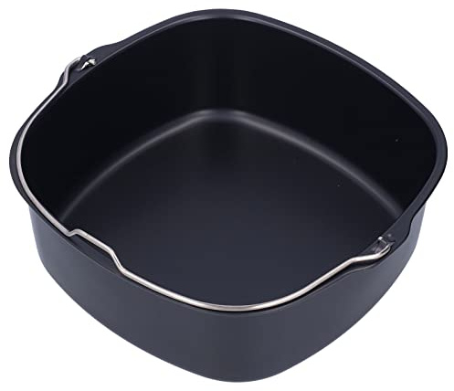 Molde para hornear pasteles compatible con freidoras HD9925, HD9860 y HD9905 01, apto lavavajillas, sin BPA, de hierro resistente al versátil papas, pizza, galletas más