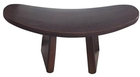 BURLOE Meditationsbank, Tragbarer Meditationshocker Abgewinkelter Ergonomischer Sitz Runden Kanten Handgefertigt Umweltfreundlich Kniend Holz Kniendes Gebet,1,S