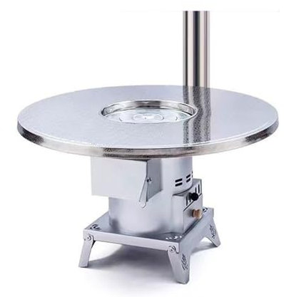 Brennender Holzofen Heizung Herd Tragbare Faltbare Holz Herd Haushalt Vergasung Herd Holz-Heizung Herd Grill Herd für Kochen und Erhitzen