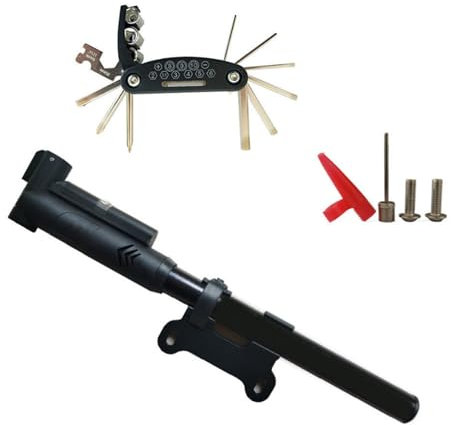 Ldabrye High Pressure Bicycles Tire Pumps With Barometers Road Bike Tyre Inflator Small Hand Pumps Bicycles Repair Tool Enduring