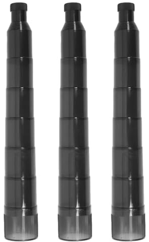 Beaupretty Waterproof Telescopic Umbrella Drip Cover 3 Pack Reusable Adjustable Long Handle Sleeve Protective Storage Bag for Travel Outdoor Car