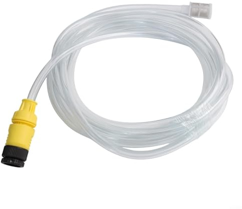 ComfyHarbor 5 M PVC Water Inlet Extension Hose Pipe, Flexible Suction Line, Compatible with SH5 Pressure Washer, Outdoor Garden Cleaning System