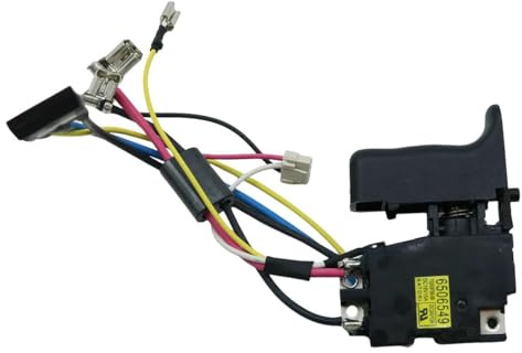 Voyoo Electric Hand Drill Switch, Speed Control Switch for Models 6506549, HR202D, DHR202, BHR202, 638883-4