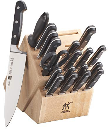 HENCKELS ZWILLING J.A 35673-020 Knife Block Set, Black
