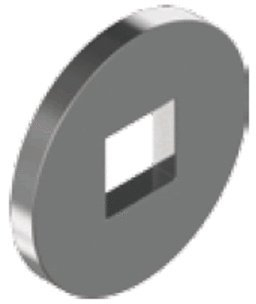 4 Stk. DIN 440 A2 V 26.0 Unterlegscheibe Vierkantloch Holzbau EDELSTAHL A2 V2A