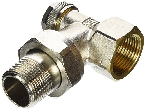 Oventrop HK-Verschraubung Combi 3 DN20, 3/4, PN10,Eck, Rg/Ms, vernickelt, 1090363