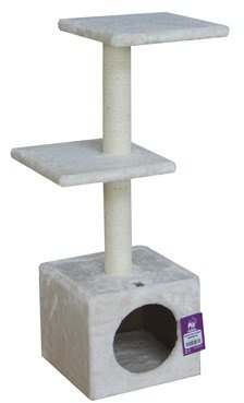 PetRebels Kratzbaum für Katzen, Boston 90, cremefarben