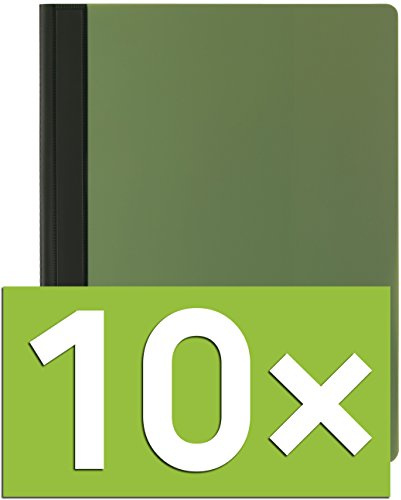 Durable Schnellhefter Duralux, überbreit (10 Stück grün)