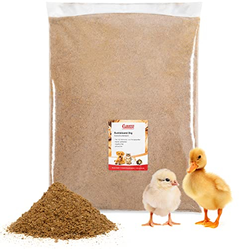 Elmato 13751 Spezial Buddelsand für Hühner, Wachteln, Enten 5kg