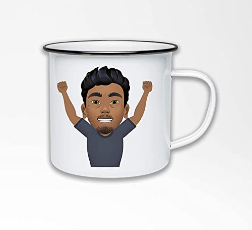 Snowgoose and Lily Personalised Father's Day Mug - Enamel - Customisable - 350ml