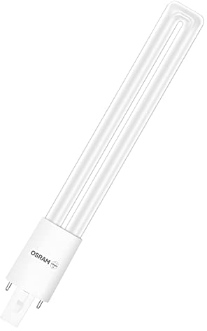 Osram DULUX S11 LED-Lampe für G23 Sockel, 6 Watt, 700 Lumen, Kaltweiß (4000K), Ersatz für herkömmliche 11W-Dulux Leuchtmittel, Weiß